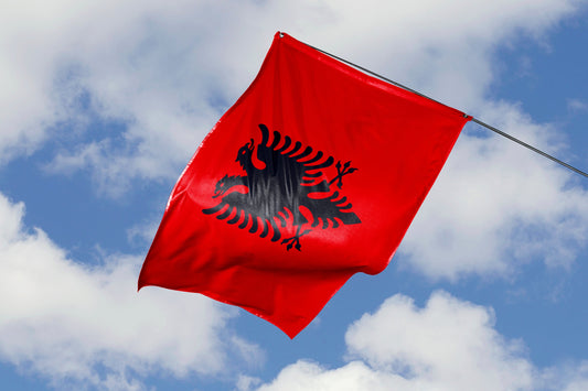 Albanien Flagge Standard 90 x 150 cm