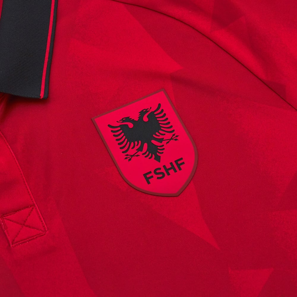 Heimtrikot Albanien FSHF 2023/2024 MACRON Original