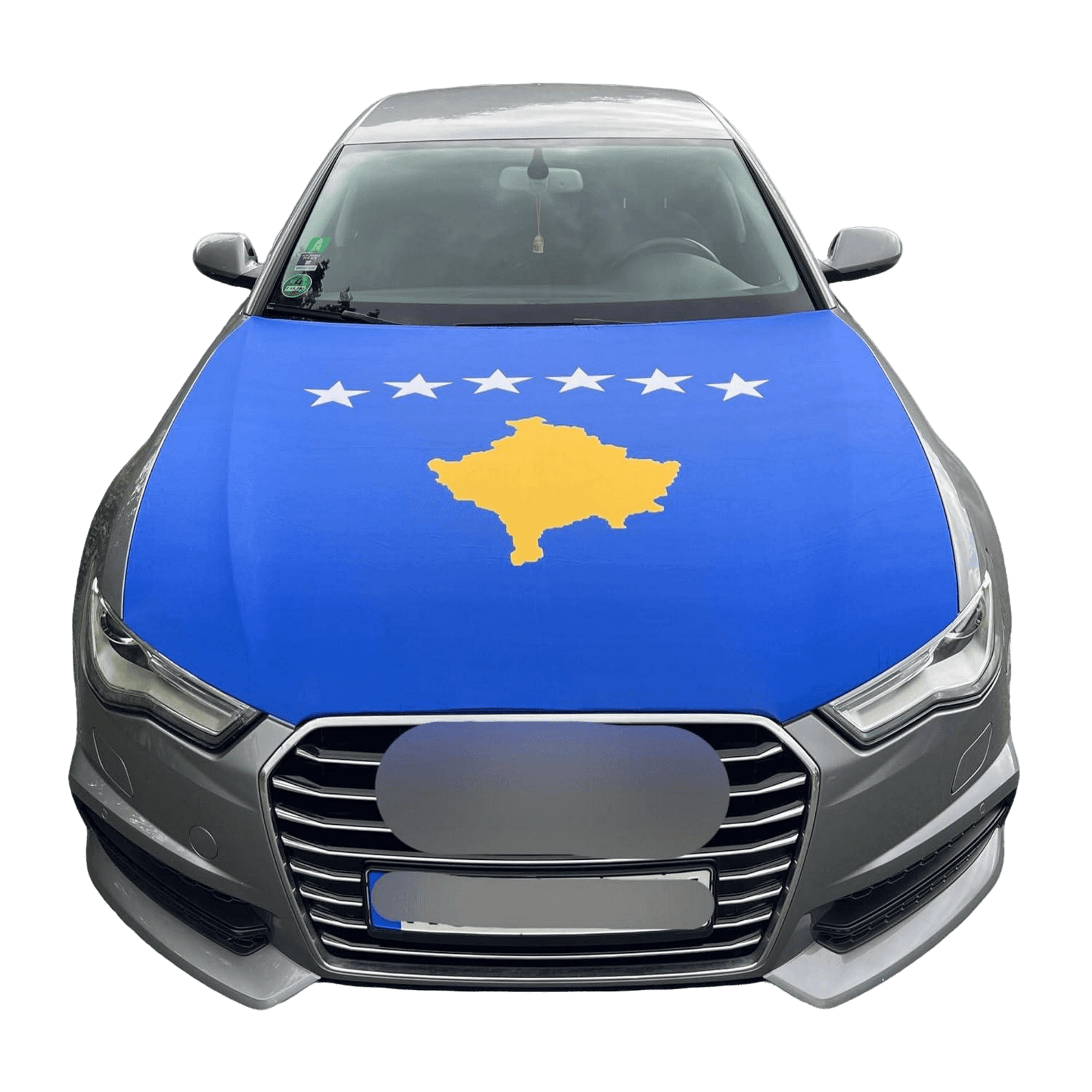 Made in Albania Flagge Kosovo Motorhaubenflagge flexibler Stoff